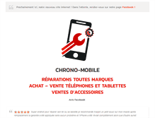 Tablet Screenshot of chrono-mobile.com